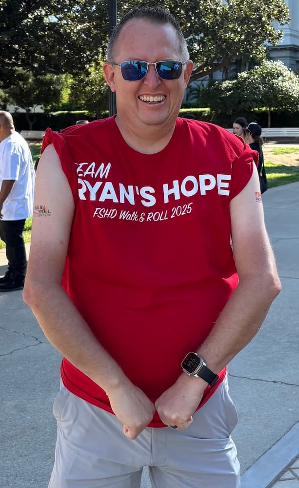 Ryan — founder of Real FSHD, living with FSHD1 since 2004