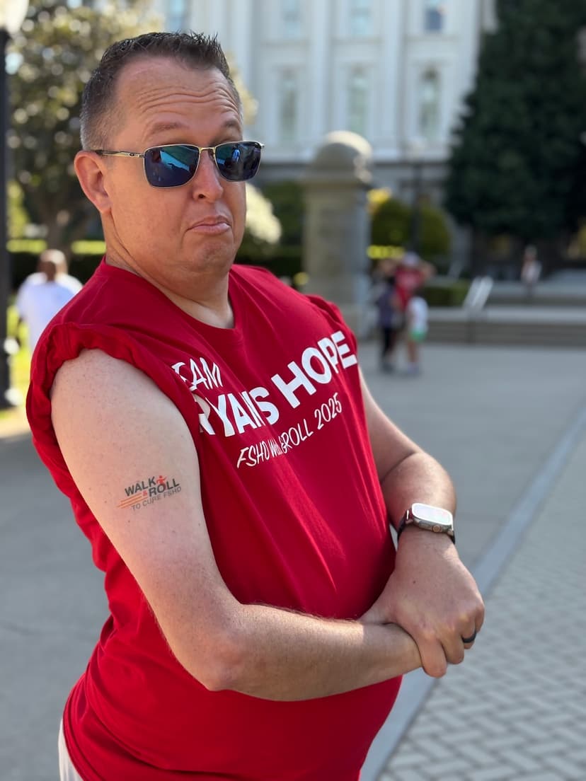 Ryan — founder of Real FSHD, living with FSHD1 since 2004